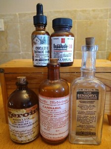 antique medicine bottle