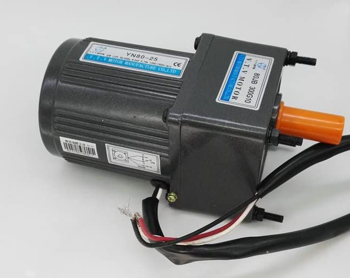 NEW VTV 80JB300G10 YN80-25 Speed Motor 25W 220V 50/60Hz 0.35A One Year Warranty