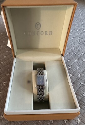 Concord Sportivo Diamond Mother of Pearl Watch Stainless | eBay display picture 1