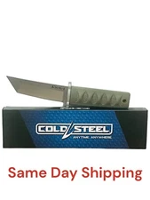 Cold Steel Kyoto I Fixed Knife 3.38" 8Cr13MoV Steel Blade Kray-Ex 17DA-ODSW