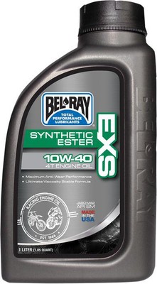 Bel-Ray EXS Synthetic Ester Blend 4T Engine Oil 10W-40 1 Liter