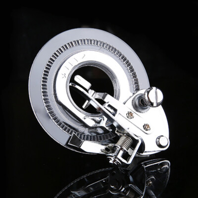 1pc Round Flower Stitch Sewing Machine Presser Foot-Fit All Shank Snap-On Sew ZF