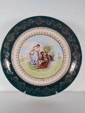 Large Royal Viena Austrian Charger/ Display Plate, Marked