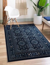 Luxury Traditional Non Slip Rug Large Living Room Bedroom Carpet Hallway Runner