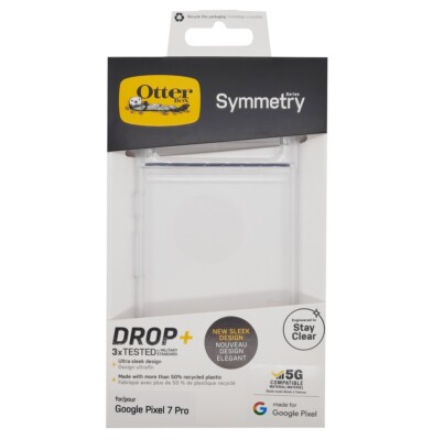 OtterBox Symmetry Case 77-89577 Backcover Hülle für Google Pixel 7 Pro, clear