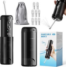 Portable Bidet for Travel with 5 Pressure Options, Foldable Handheld Rechargeabl