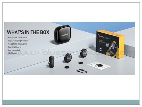 MAONO WM620 MICROFONO WIRELESS LAVALIER PER SMARTOPHONE - Foto 5 di 5