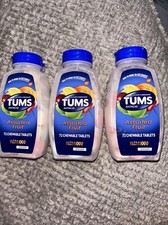    TUMS Ultra 1000 Assorted Fruit 72 Chew Tablets 3 pack  Kick Heartburn