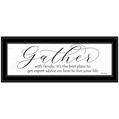 Expert Advice 2 Black Framed Print Wall Art