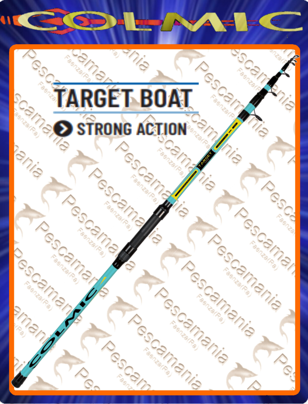 Canna Bolentino COLMIC "Target Boat" 2.10 mt. - 50/250gr.