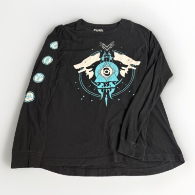 Bungie Destiny Frightening Power Long Sleeve Shirt Braytech Men's Size Large