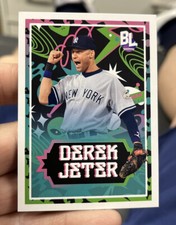 2023 Big League Big Leaguers #BL-27 Derek Jeter - New York Yankees Cereal box