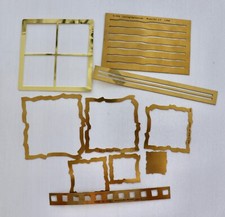 Nesting Squares/Lines/Brass Stencils Lasting Impressions