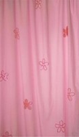 Taftan Beads Curtain 145 X 280cm With Loops (pink Flowers). Best Price Taftan Beads Curtain 145 X 280cm With Loops (pink Flowers). Best Price
