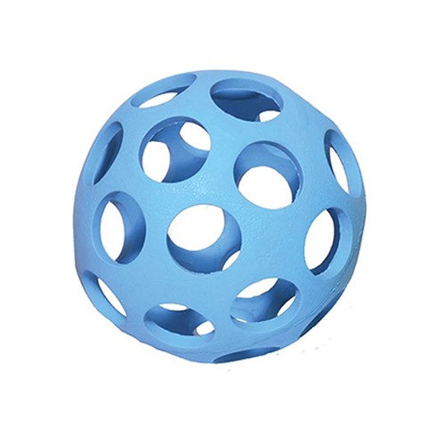 Dog Toy Rubber Football Rugby Ball Lattice Rosewood Cyber Tugger Tug Strong - Picture 8 of 11