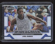 2022 Panini Prizm Draft Picks #WS-JE Joel Embiid Widescreen Silver Prizm