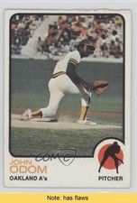 1973 Topps Blue Moon Odom #315 READ 0b2