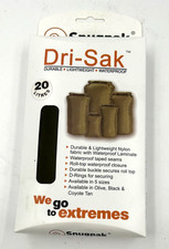 Snugpak Dri-Sak BLACK - 20L X-large Lightweight Durable Nylon Waterproof Bag