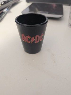 Vintage AC DC ACDC Shot Glass Shotglass 2006 Leidseplein Presse BV