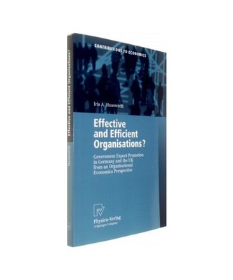 Effective and Efficient Organisations?: Government Export Promotion in Germany a