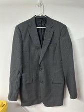 BROOKS BROTHERS 1818 Mens 42L Gray SAXXON Wool Blazer Sport Coat Suit Jacket