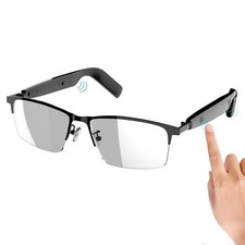 Smart Glasses Bluetooth Audio Sunglasses Call  Music Headset Open Ear Headp New