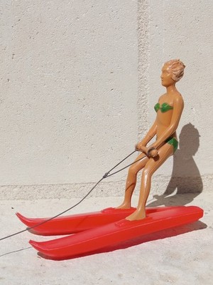 Puppe 1960' - Wasserski - Waterski Lady doll - sehr RAR