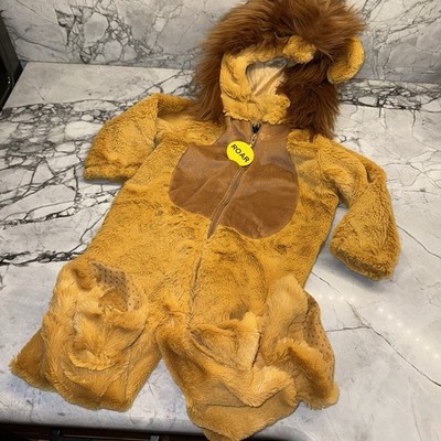 Going Wild Baby 12 Months Lion Costume One Piece Full Zip 