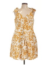 Eliza J Women Yellow Casual Dress 12