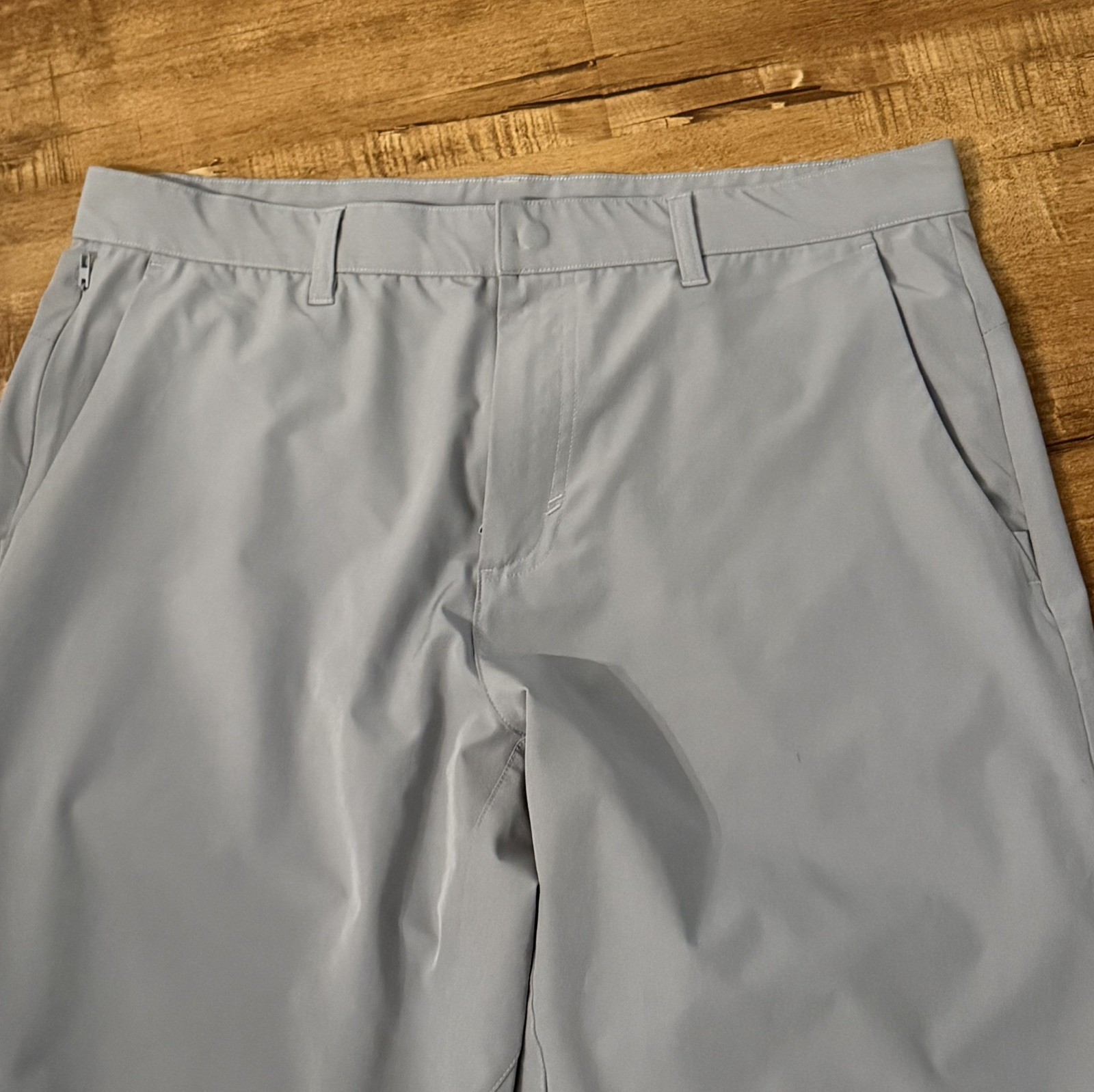 Fabletics Gray Performance Stretch Chino Pants Me… - image 2