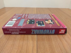 nr MINTY BOX CIB Dynowarz complete in nintendo nes Very nice Clean lot