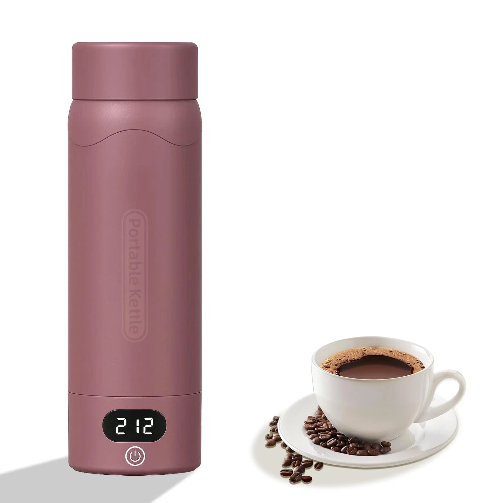 Travel Electric Kettle Portable Mini Kettle,316 Stainless Steel 16.91Oz,Small...