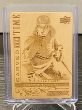 2024-25 Upper Deck Engrained Icons Carved in Time Theoren Fleury