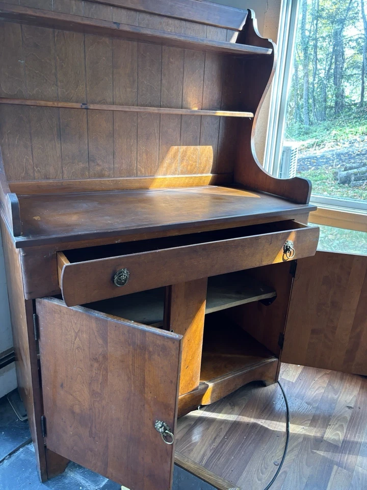 Vintage Dining Hutch - Image 2 of 3