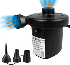 Electric Air Pump for Inflatables, Air Mattress Pump Inflator Deflator Pumps