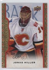 2014-15 Upper Deck Masterpieces Red Framed 76/100 Jonas Hiller #45 0f2