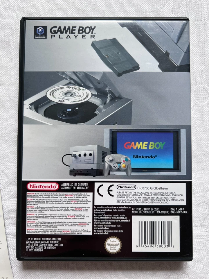Nintendo GameCube Game Boy Player Disk Start Up Boot Disc DVD DOL-006(EUR) PAL - Image 4 of 4