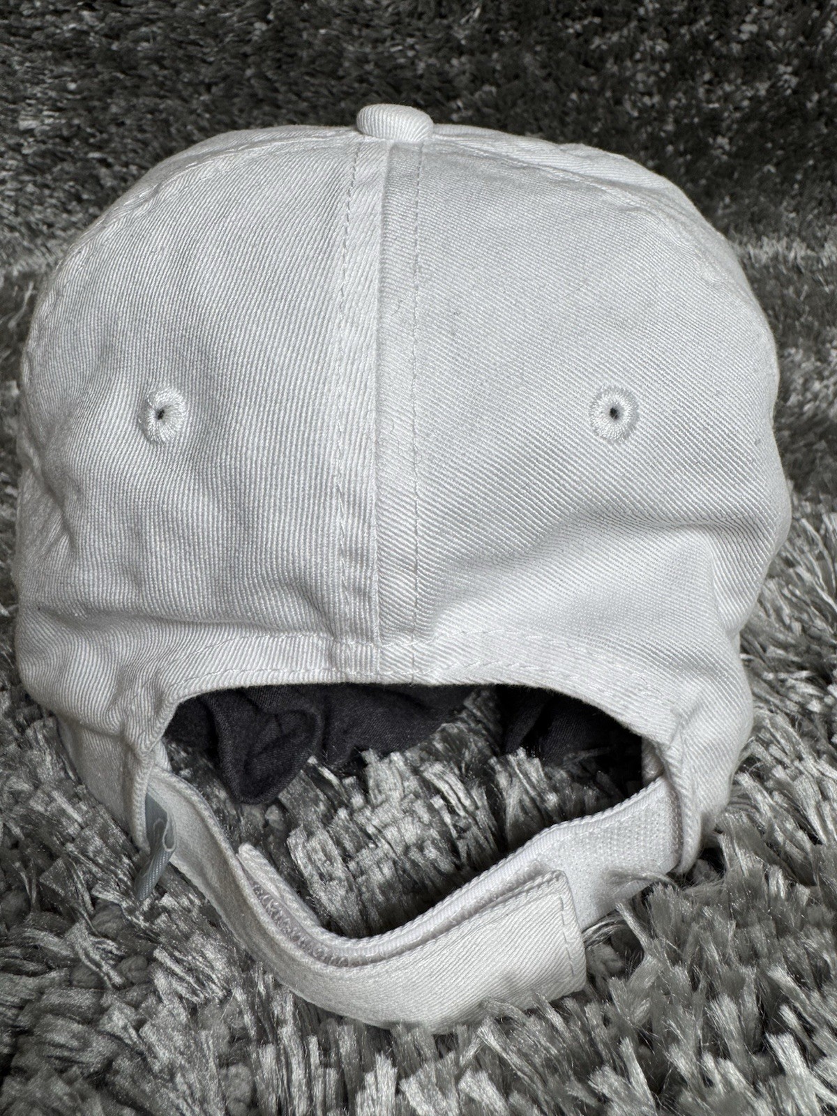 Peter Millar Hat Cap Strapback One Size White Gol… - image 3