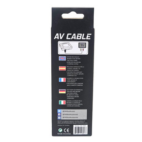 Sega Saturn Gold Plated AV Cable Audio Video Cord TV Connector