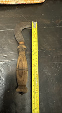 Vintage Primitive tool Pruning Grafting knife wine garden Forged