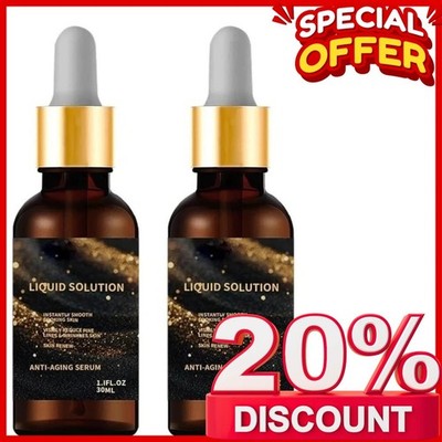 2 PCS Olavita Liquid Solution Anti Aging Serum, Intensely Firms Skin Antiaging..