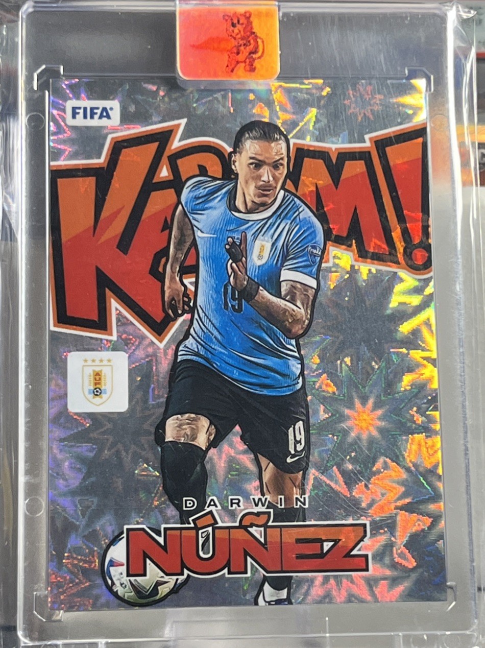 Darwin Nunez 2024-25 Panini Donruss FIFA Kaboom! Uruguay #4 SSP Case Hit Soccer