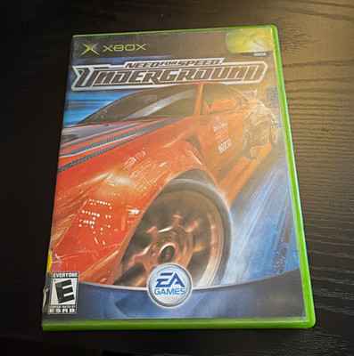 EA Games Need for Speed: Underground Complete w/ Manual Xbox NTSC-U/C 2003