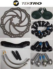 Tektro Novena disc pads rotor screws bolts po...