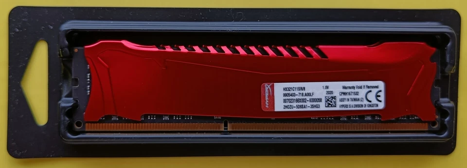 2 X 8 GB 16 GB DDR3 2133 MHz KINGSTON KIT MEMORIE RAM  pc desktop DIMM PC3 - Immagine 4 di 4