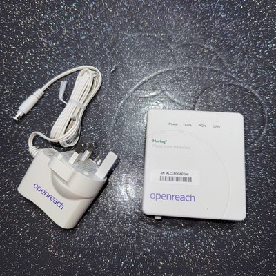 Nokia-ONT G-010G-R Openreach Glasfaser GPON Terminal Neu in OVP X1