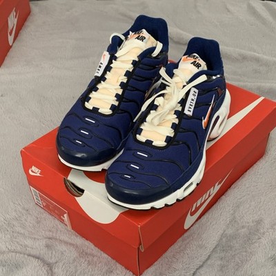 Nike Air Max Plus SE Black Deep Royal Blue DC9332-001 Men's Sneakers