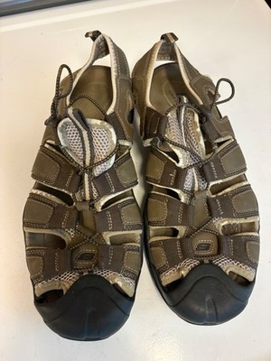 SKETCHERS MENS CLOSED TOE HIKING/RIVER SANDALS VERY GOOD MENS 13