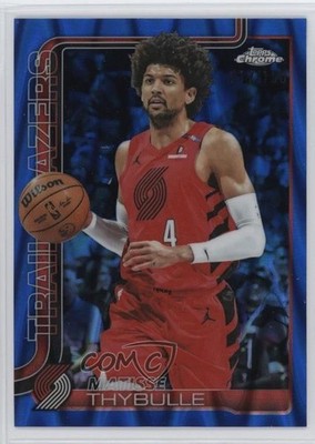 2025-26 Topps Chrome Blue RayWave Refractor /150 Matisse Thybulle #169 11nu