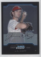 2004 Bowman Draft Chrome JA Happ #BDP77 8d2